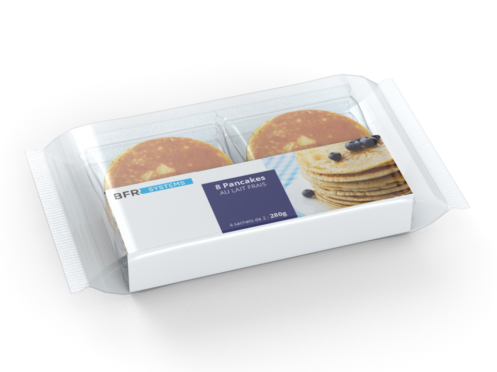 Sachet pancakes X8 avec cartonette