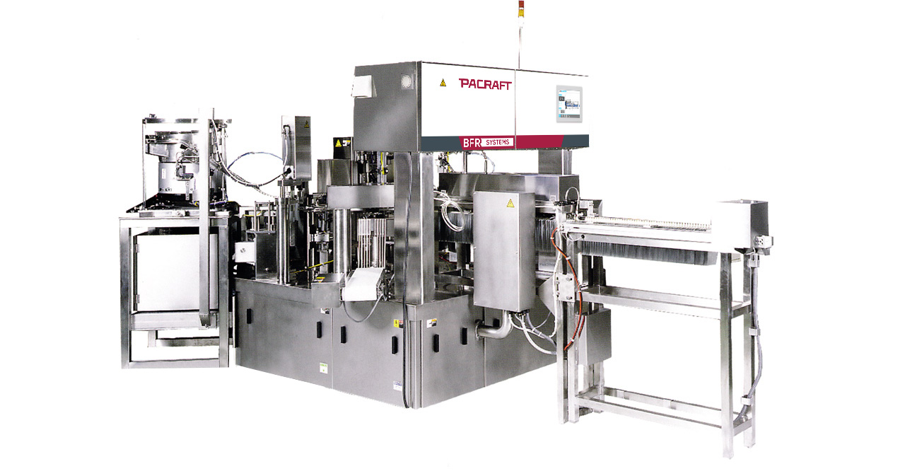 Rotary packaging machine with cap TT-15SP