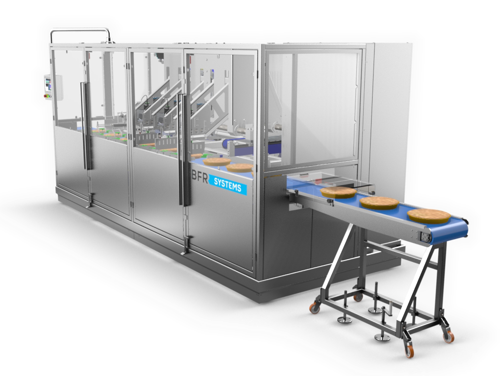 Machine de découpe de tartes automatique - ERMA 1200P