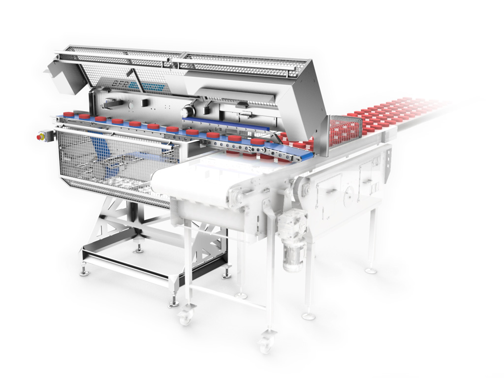 Chargement de surgélateur dépose de steak haché