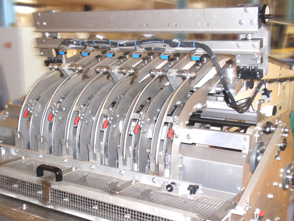 Cargador de pilas de galletas