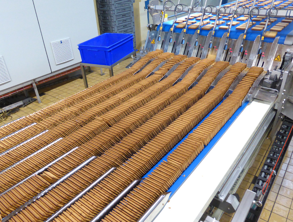 Ligne de Biscuits sec et sandwichés