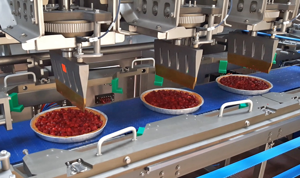 Machine de découpe de tartes automatique - ERMA 1200P